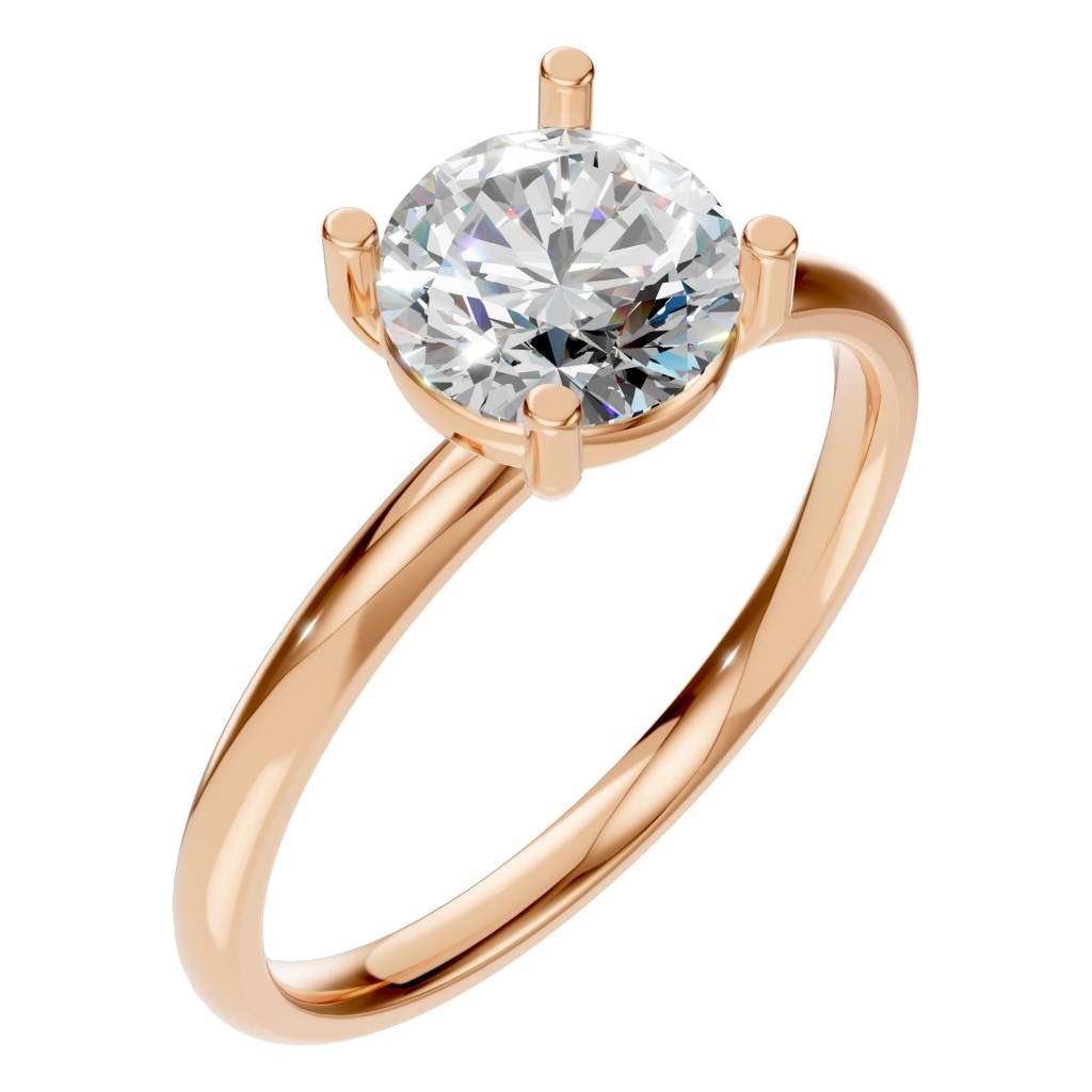 RI-1979 Rose Gold Ring SET - Main View