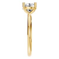 RI-1979 Yellow Gold Ring SET - Side View