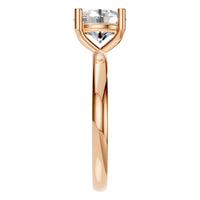 RI-1979 Rose Gold Ring SET - Side View