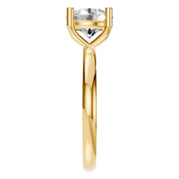 RI-1979 Yellow Gold Ring SET - Side View