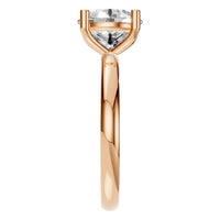 RI-1979 Rose Gold Ring SET - Side View
