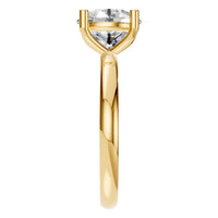 RI-1979 Yellow Gold Ring SET - Side View