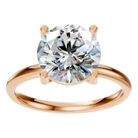 RI-1979 Rose Gold Ring SET - Front View