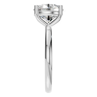 RI-1979 White Gold Ring SET - Side View