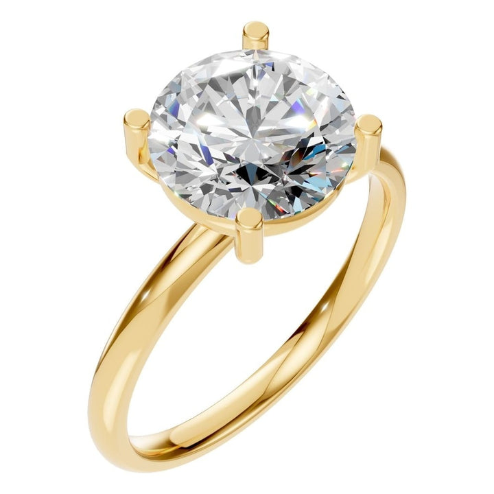 Solitaire Ring Mounting - Round 8.7mm