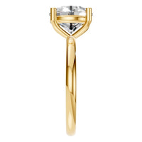 RI-1979 Yellow Gold Ring SET - Side View