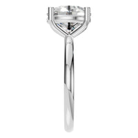 RI-1979 White Gold Ring SET - Side View