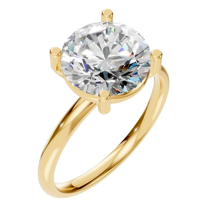 Solitaire Ring Mounting - Round 9mm