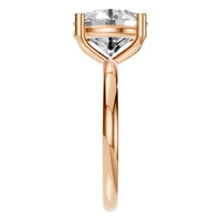 RI-1979 Rose Gold Ring SET - Side View