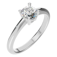 RI-2234 White Gold Ring SET - Main View