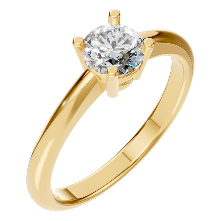 Solitaire Ring Mounting - Round 4.70-5.00mm