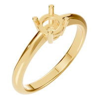 RI-2234 Yellow Gold Ring UNSET - Main View