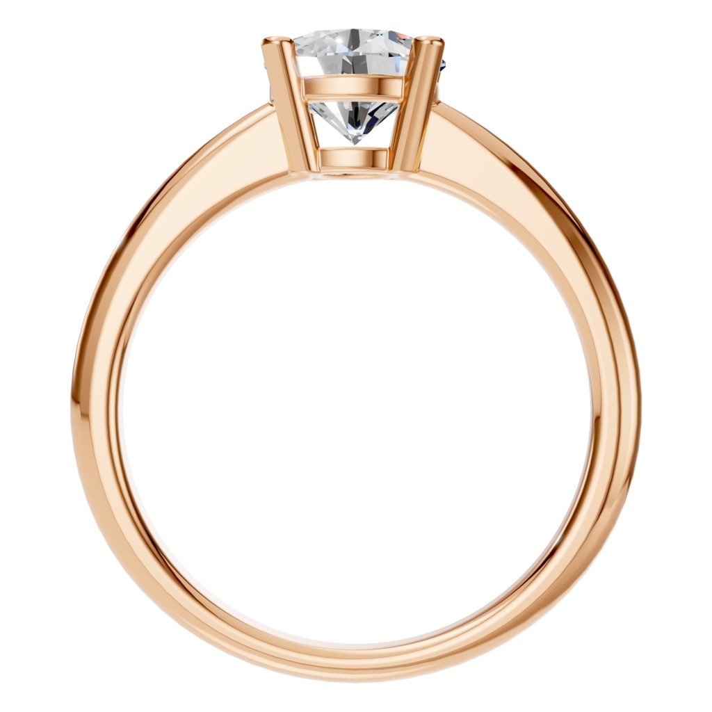 RI-2234 Rose Gold Ring SET - Top View