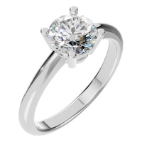 RI-2234 White Gold Ring SET - Main View