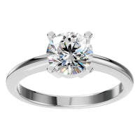 RI-2234 White Gold Ring SET - Front View