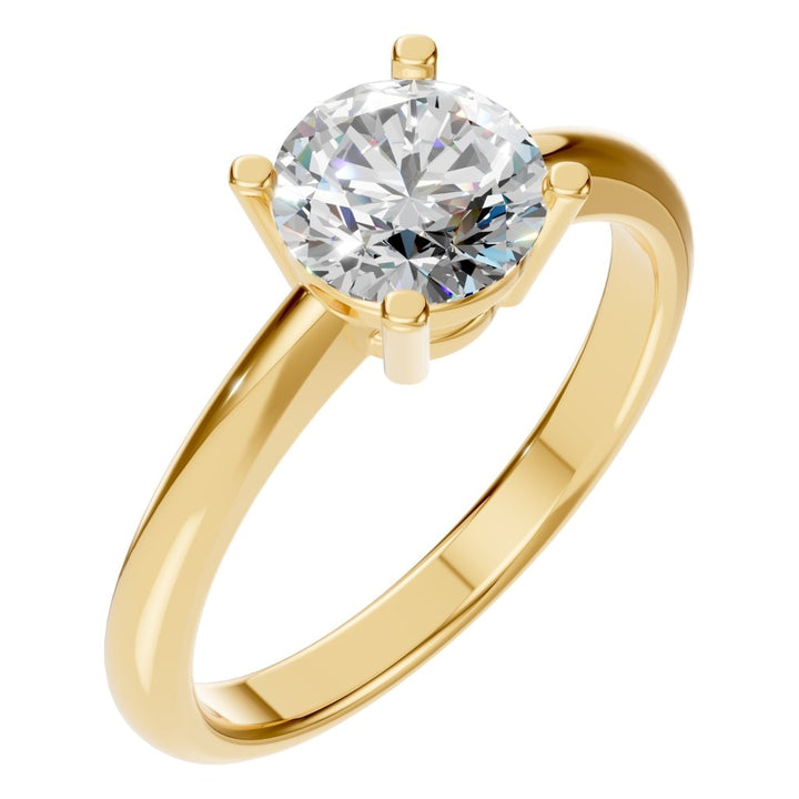 Solitaire Ring Mounting - Round 6.00-7.00mm