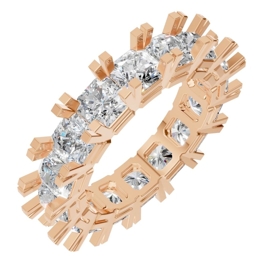 RI-2284 Rose Gold Ring SET - Main View