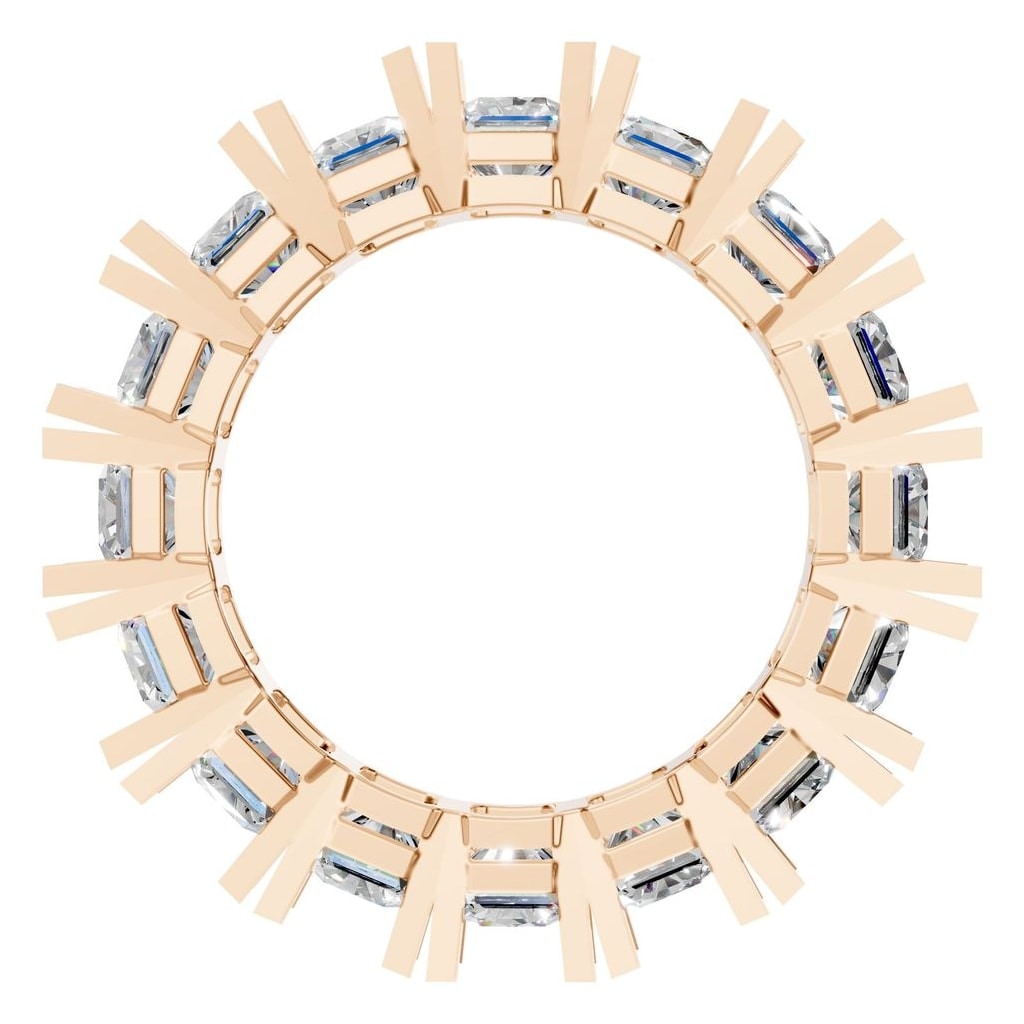 RI-2284 Rose Gold Ring SET - Top View