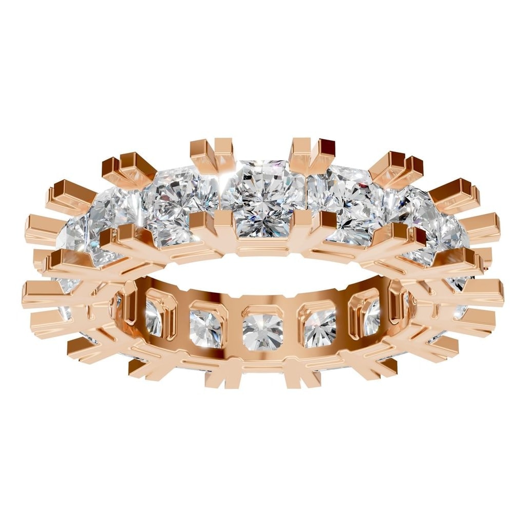 RI-2284 Rose Gold Ring SET - Front View
