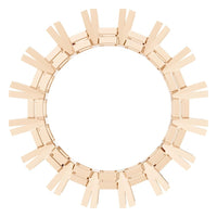 RI-2284 Rose Gold Ring UNSET - Top View