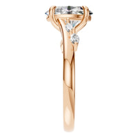 RI-2368 Rose Gold Ring SET - Side View