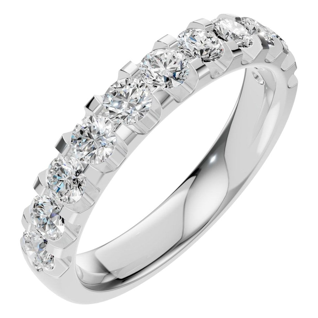 RI-2386 White Gold Ring SET - Main View