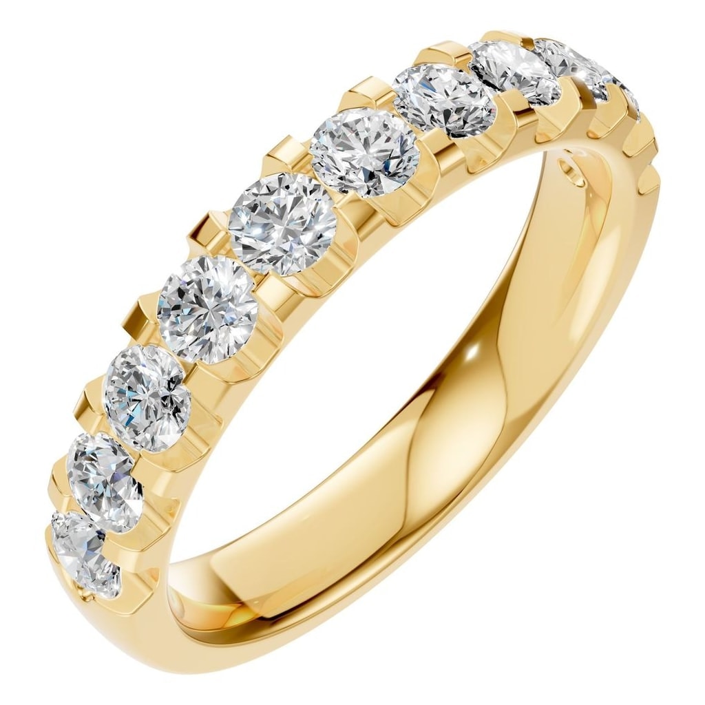 RI-2386 Yellow Gold Ring SET - Main View