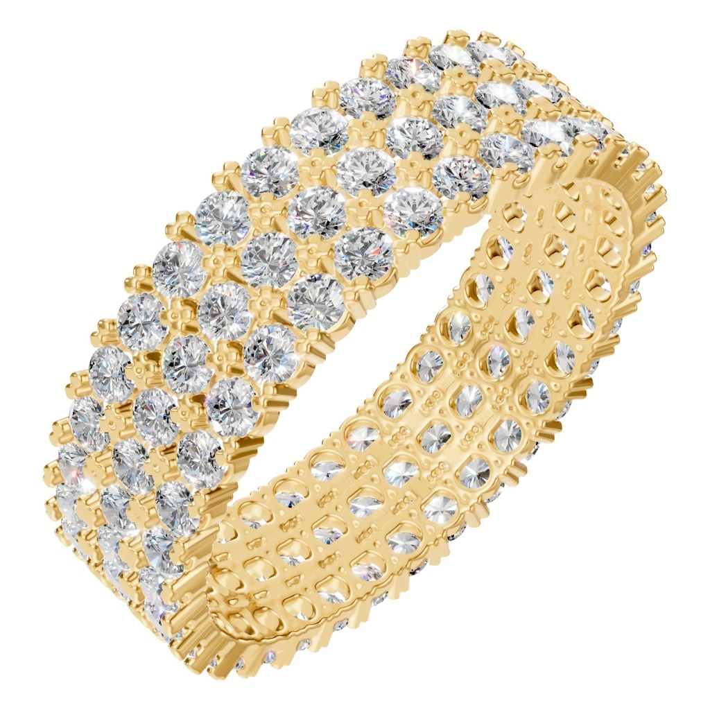RI-2472 Yellow Gold Ring SET - Main View
