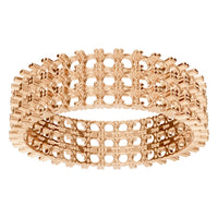 RI-2472 Rose Gold Ring UNSET - Front View