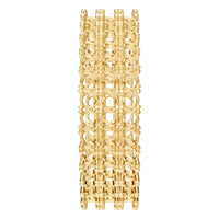 RI-2472 Yellow Gold Ring UNSET - Side View