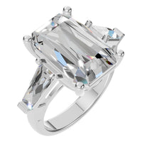 RI-2781 White Gold Ring SET - Main View
