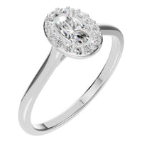 RI-2797 White Gold Ring SET - Main View