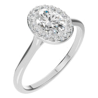 RI-2797 White Gold Ring SET - Main View