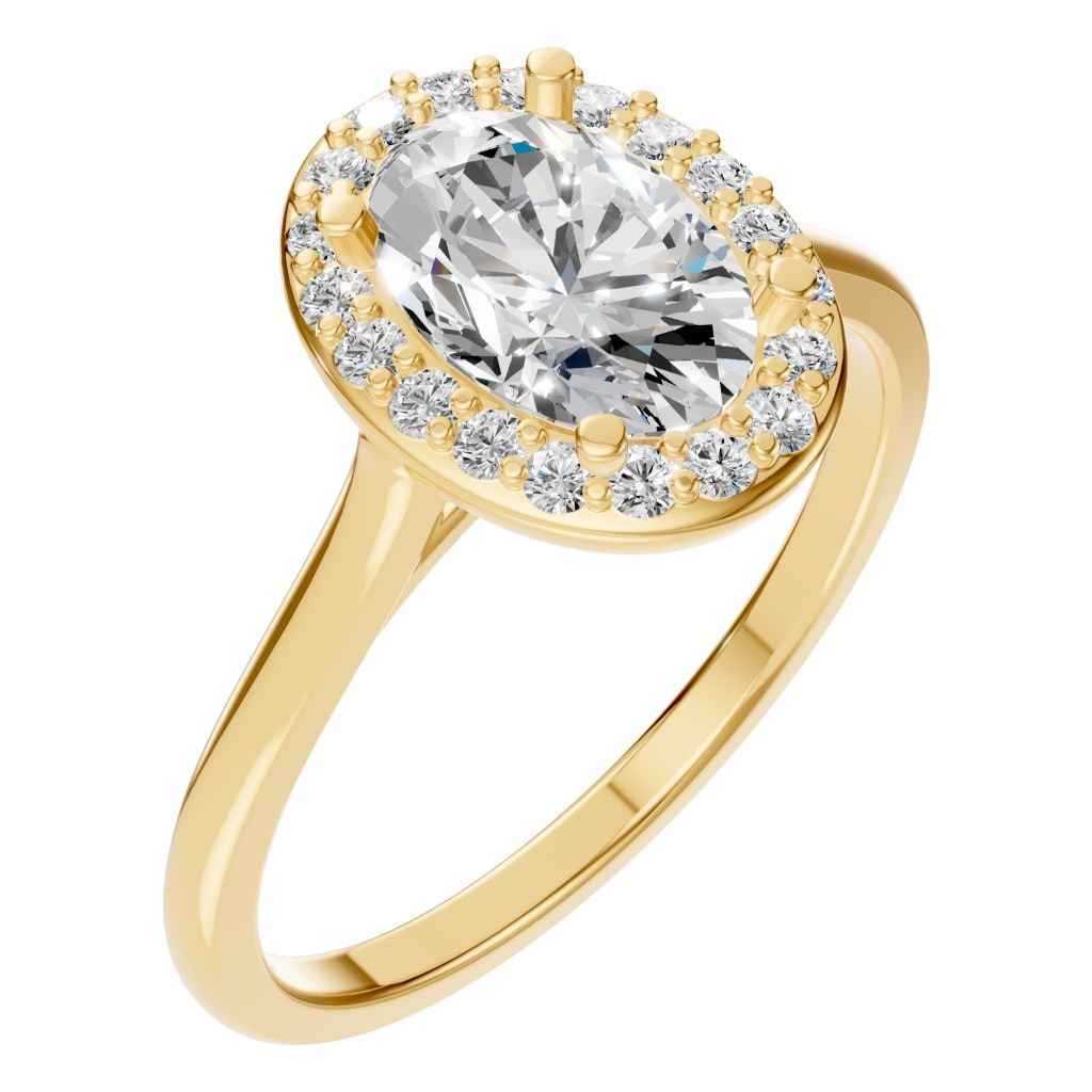 RI-2797 Yellow Gold Ring SET - Main View