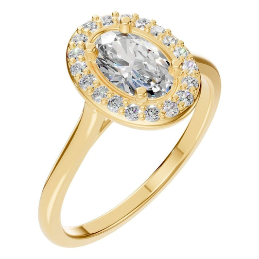 RI-2797 Yellow Gold Ring SET - Main View