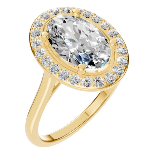 RI-2797 Yellow Gold Ring SET - Main View