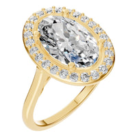 RI-2797 Yellow Gold Ring SET - Main View
