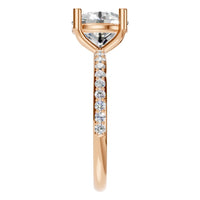 RI-2872 Rose Gold Ring SET - Side View