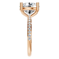 RI-2872 Rose Gold Ring SET - Side View