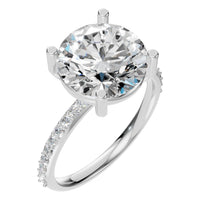 RI-2872 White Gold Ring SET - Main View