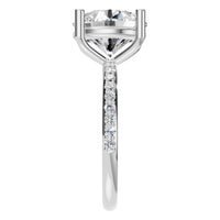 RI-2872 White Gold Ring SET - Side View