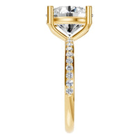 RI-2872 Yellow Gold Ring SET - Side View