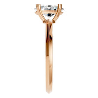 RI-2940 Rose Gold Ring SET - Side View
