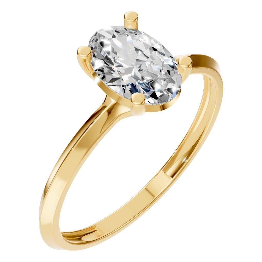 RI-2940 Yellow Gold Ring SET - Main View