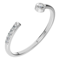 RI-2970 White Gold Ring SET - Main View