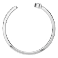 RI-2970 White Gold Ring SET - Top View