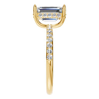 RI-3019 Yellow Gold Ring SET - Side View