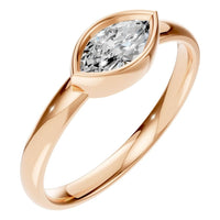 RI-3049 Rose Gold Ring SET - Main View