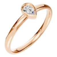 RI-3049 Rose Gold Ring SET - Main View