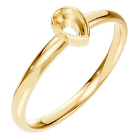 RI-3049 Yellow Gold Ring UNSET - Main View